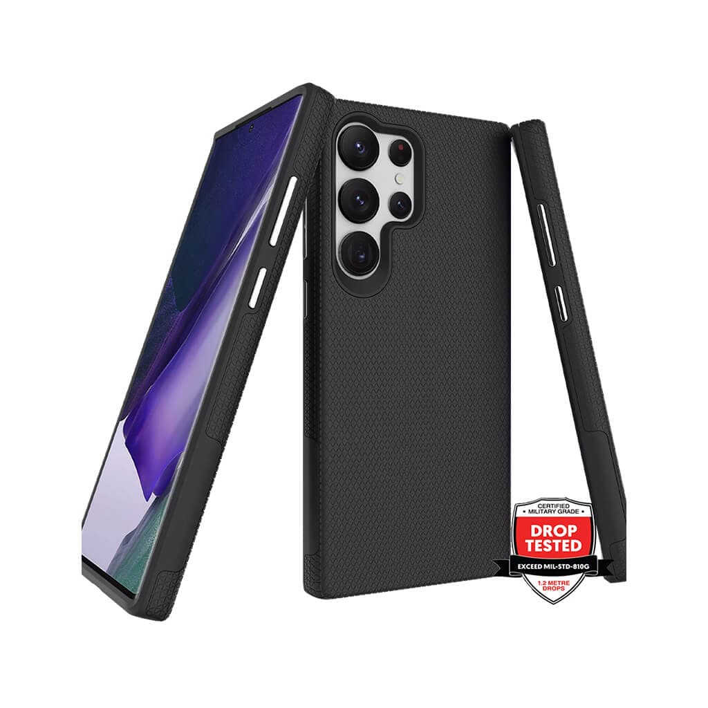 ProGrip Case for Galaxy S23 Ultra -Black – Black